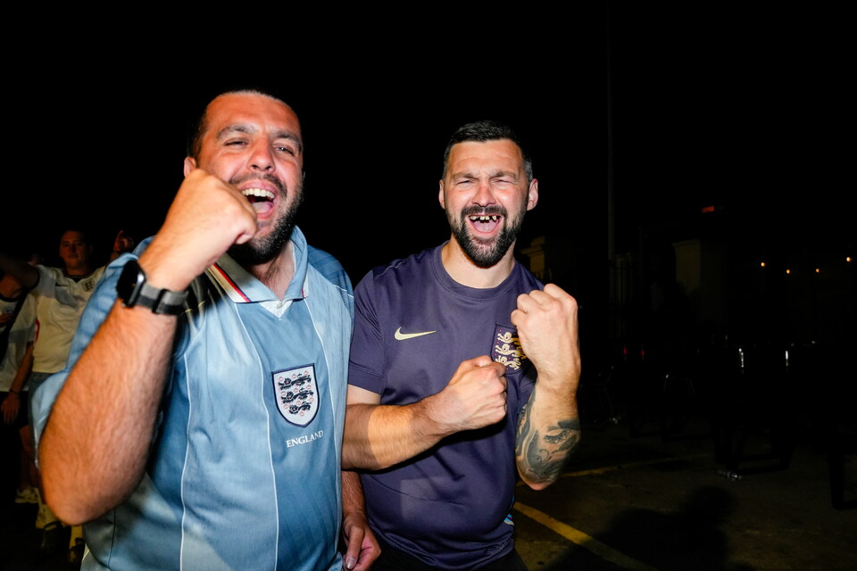 Gallery | The best fanzone images from England's win over Norway