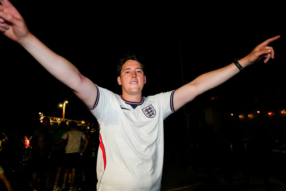 Gallery | The best fanzone images from England's win over Norway