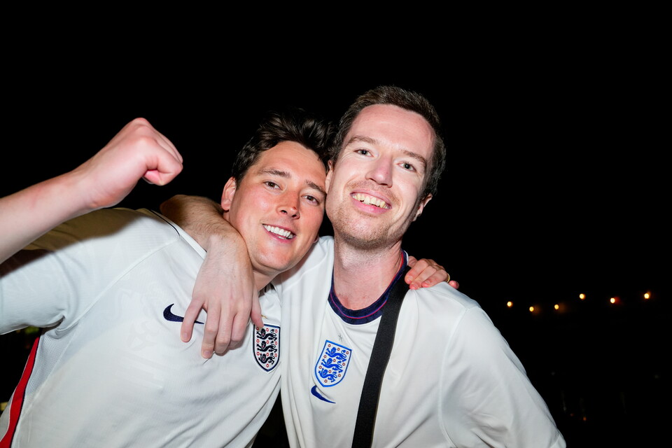Gallery | The best fanzone images from England's win over Norway