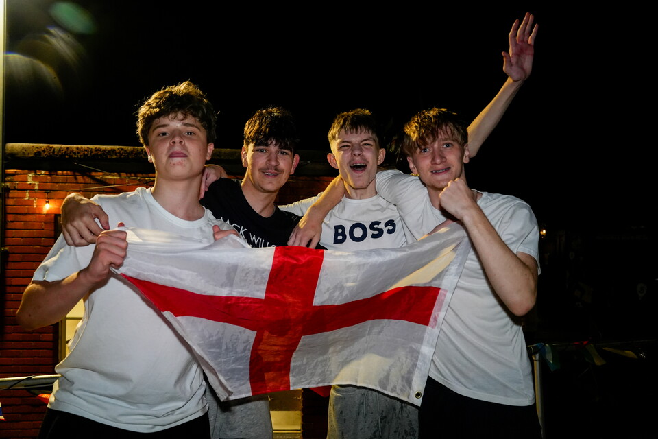 Gallery | The best fanzone images from England's win over Norway