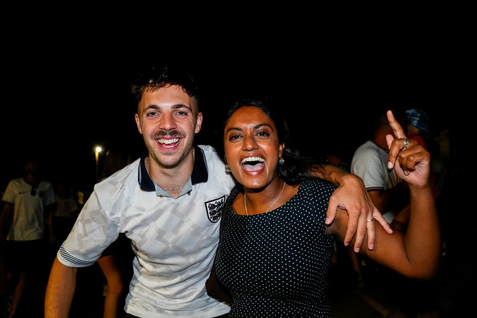 Gallery | The best fanzone images from England's win over Norway