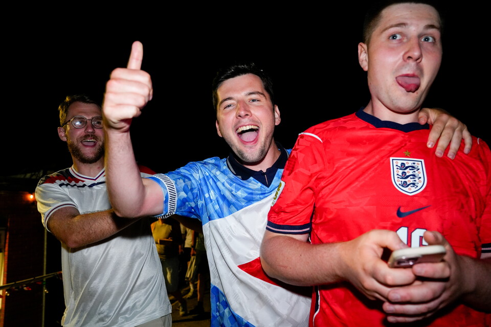 Gallery | The best fanzone images from England's win over Norway
