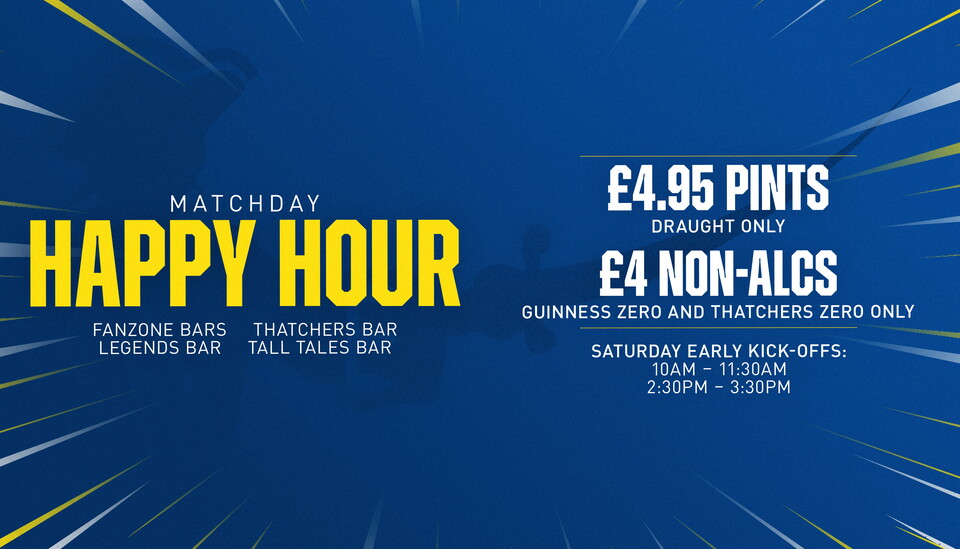 Happy Hour Saturday Early Kick Off