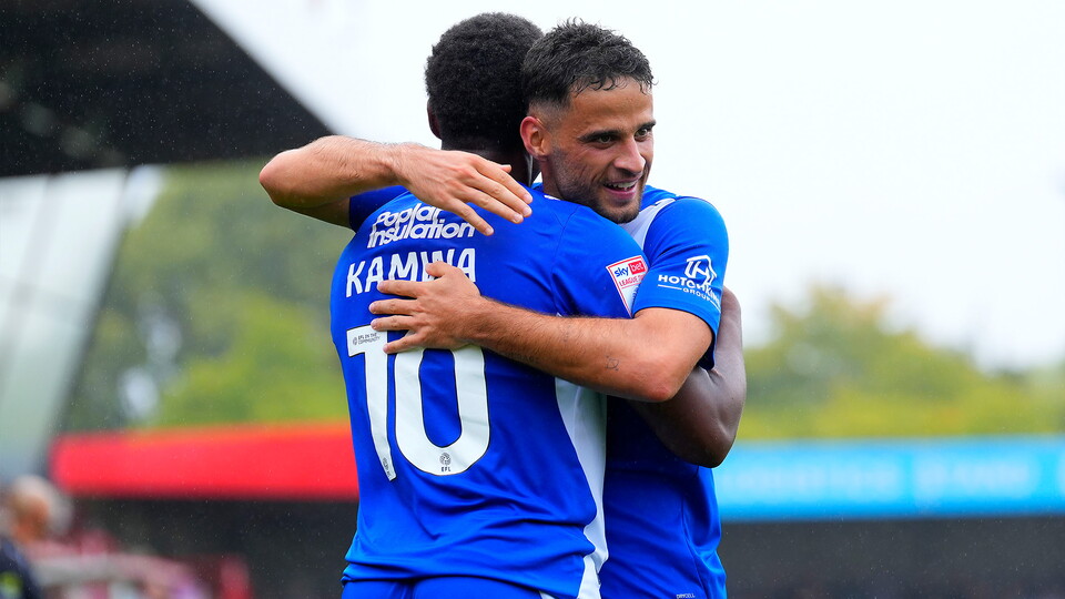 Bobby Kamwa and Fabrizio Cavegn
