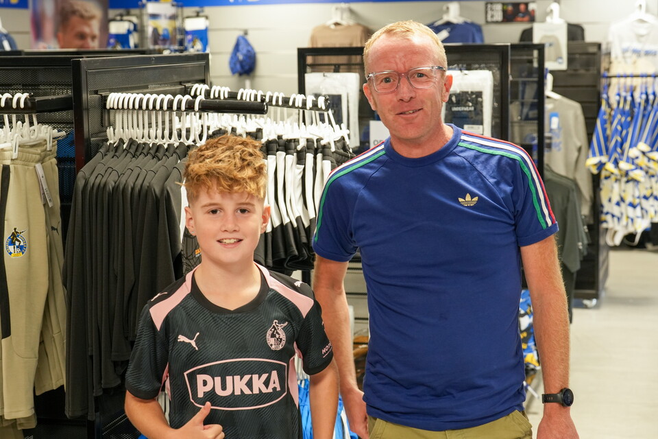  Season Ticket Holders Flock To The Mem For Exclusive Tertiary Kit Event