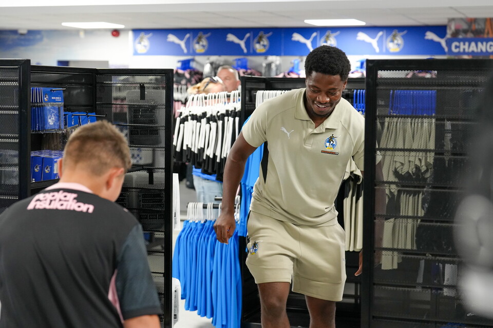  Season Ticket Holders Flock To The Mem For Exclusive Tertiary Kit Event