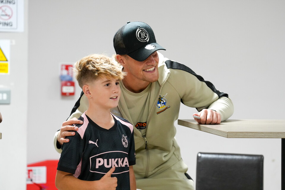  Season Ticket Holders Flock To The Mem For Exclusive Tertiary Kit Event