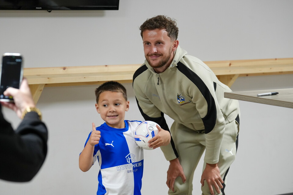  Season Ticket Holders Flock To The Mem For Exclusive Tertiary Kit Event