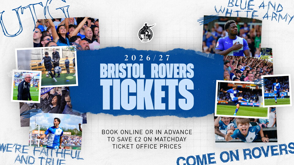 Bristol Rovers 2026/27 Tickets