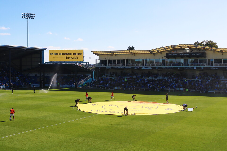Thatchers half time game