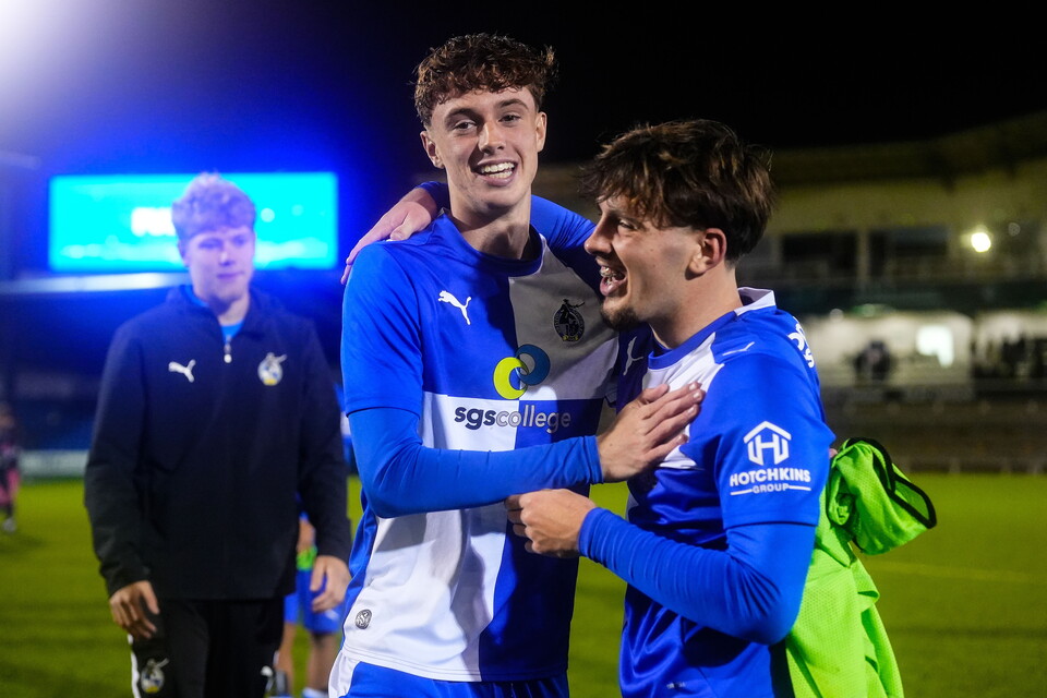 u18s celebrate