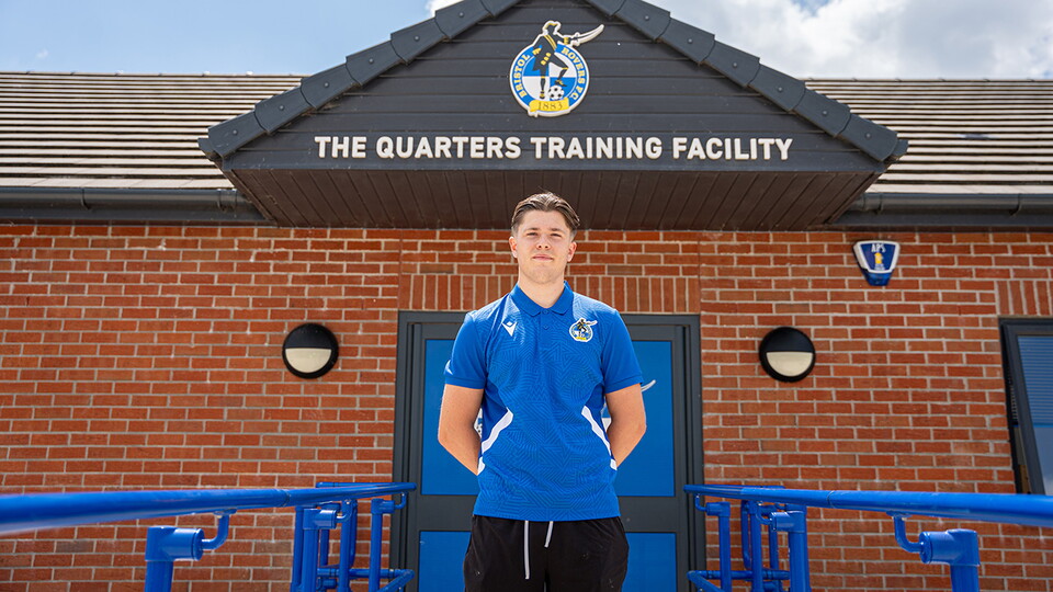 Charlie White at the opening to The Quarters