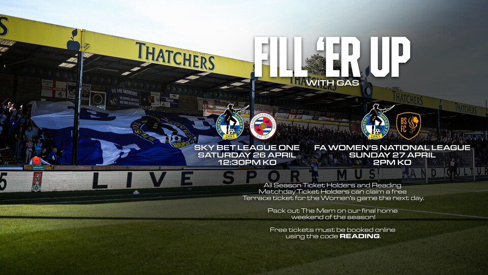 Fill up The Mem on our final home weekend