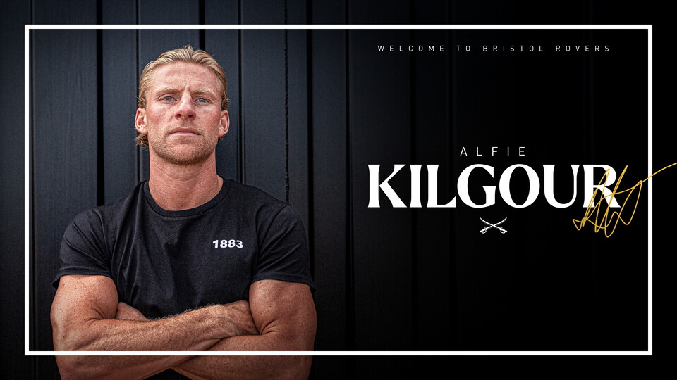 Alfie Kilgour signs for Bristol Rovers