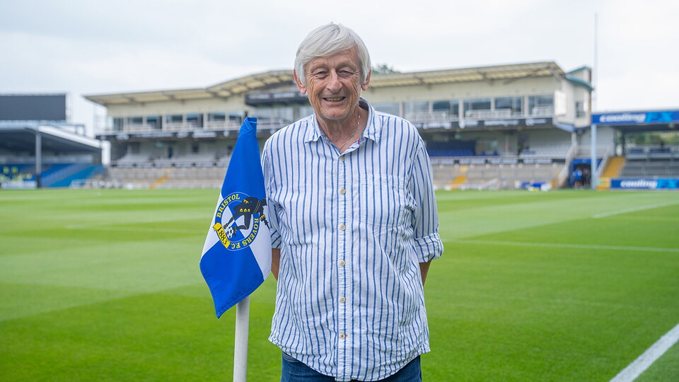 Keith Brookman at The Memorial Stadium