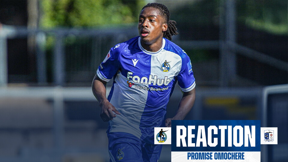 Promise Omochere reaction graphic