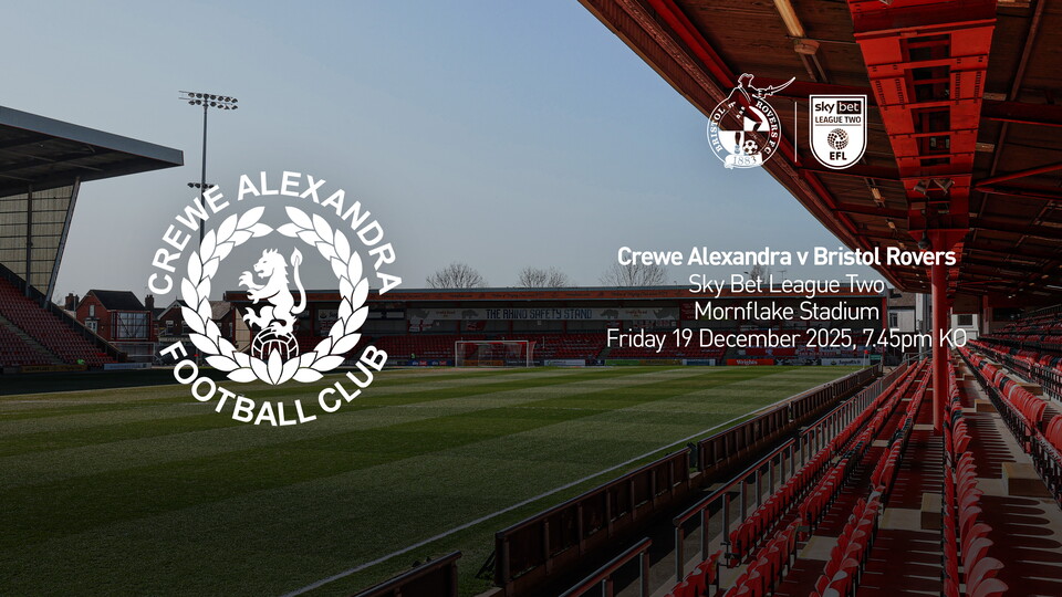 Crewe Alexandra fixture change
