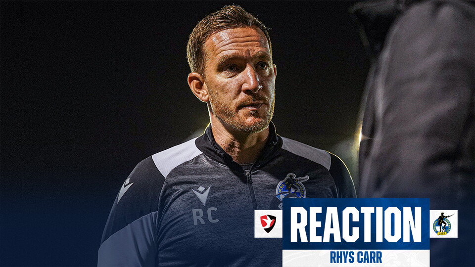 Rhys Carr post-match cheltenham