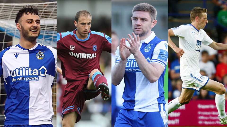 Five players to play for Bristol Rovers and Tranmere Rovers 