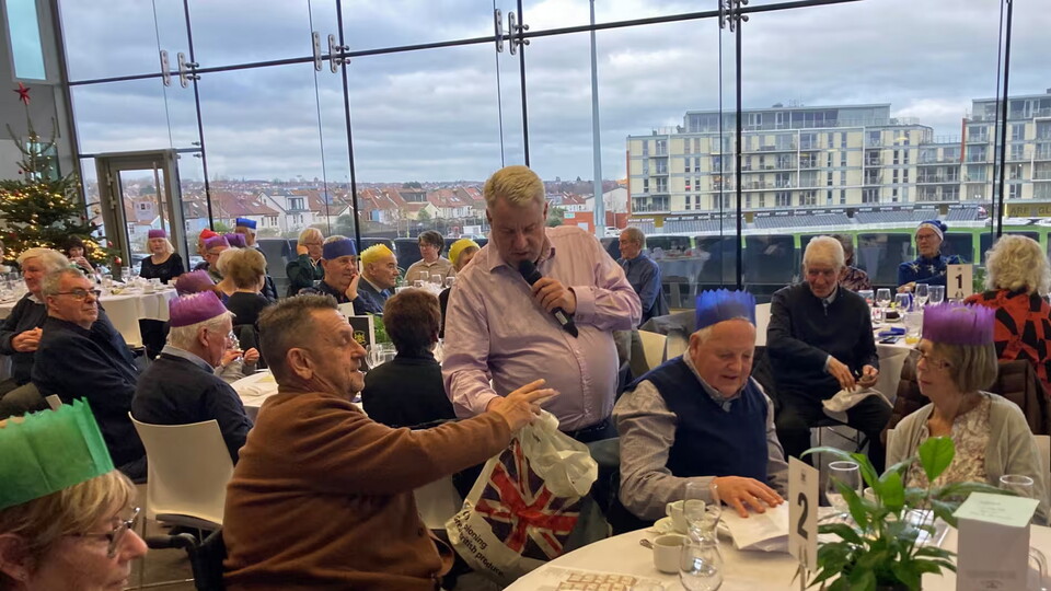 Blue Diamond Christmas lunch