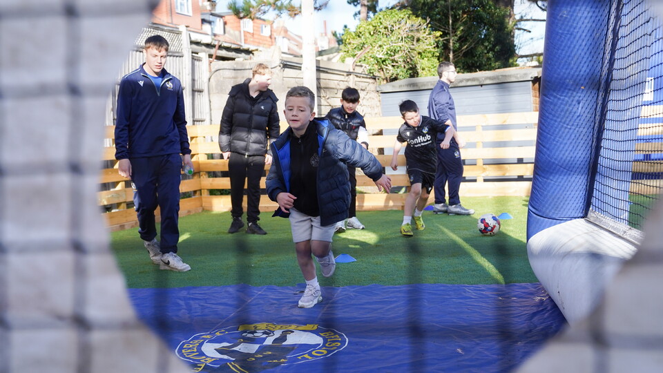 Children in Fanzone Pirate Deck