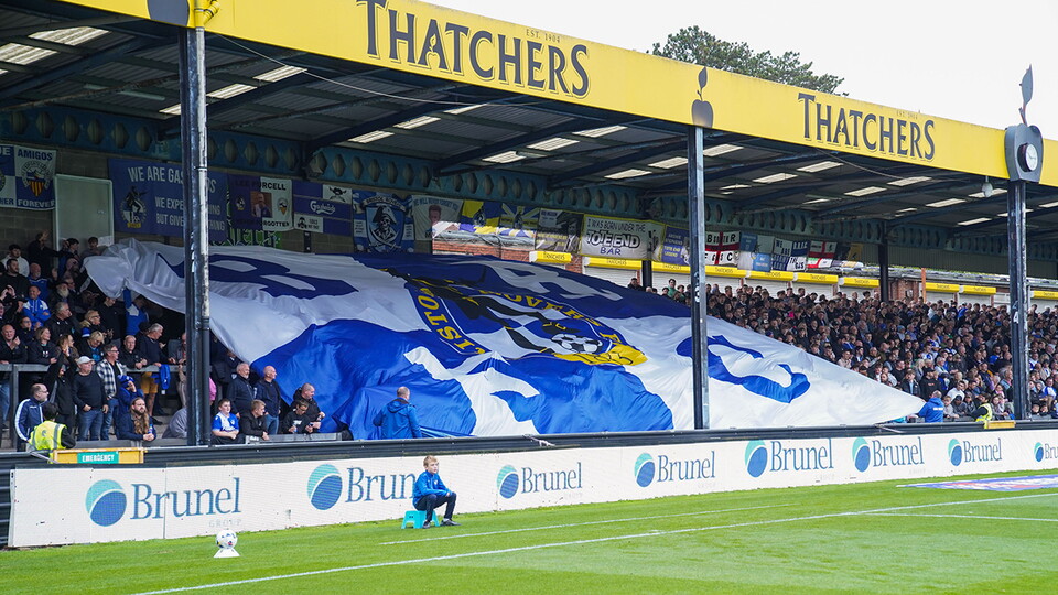 Flag at The Memorial Stadium