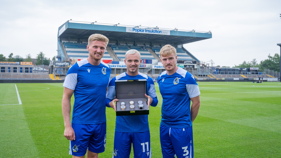 Players with Christophe Duchamp watches