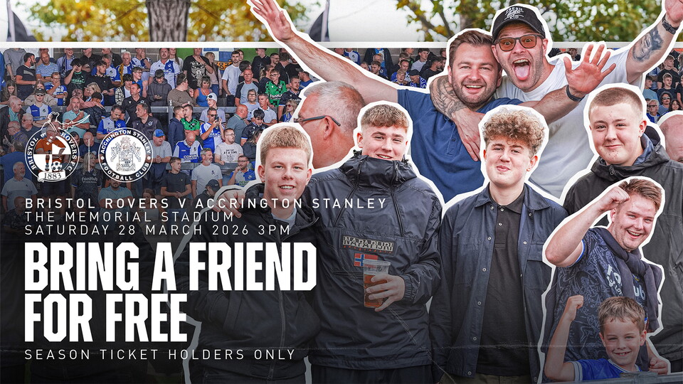 BRING A FRIEND FOR FREE