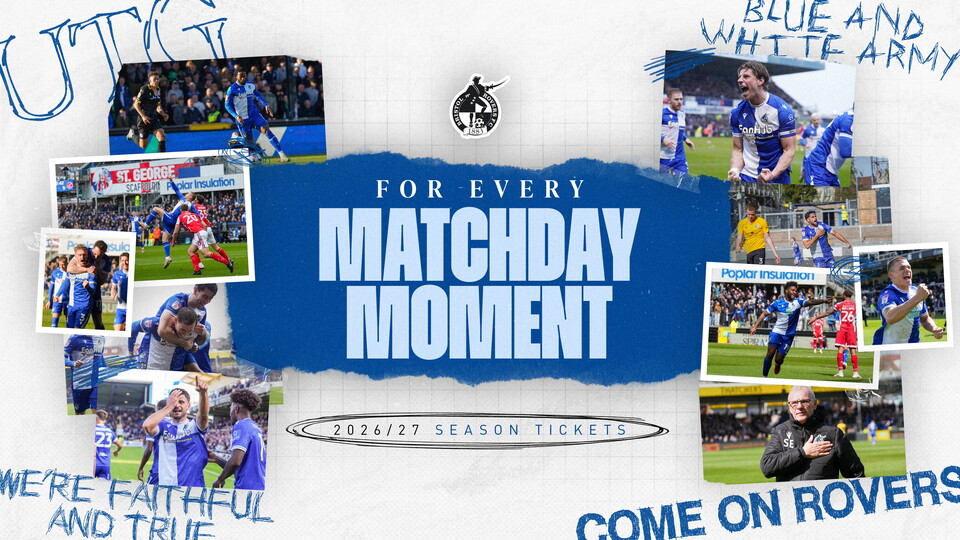 Bristol Rovers Season Tickets