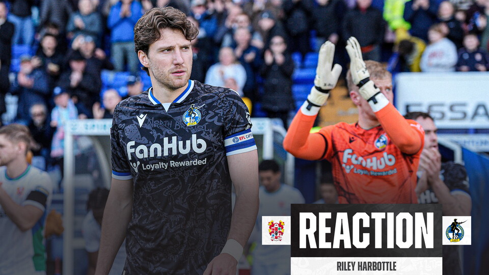 Riley Harbottle reaction