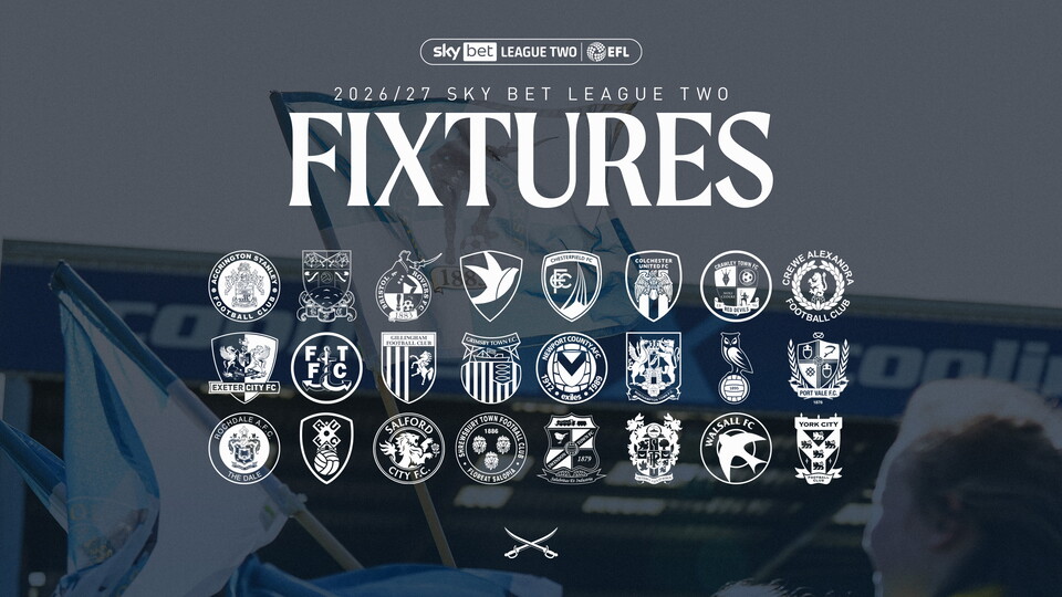 Fixture Release 2026/27