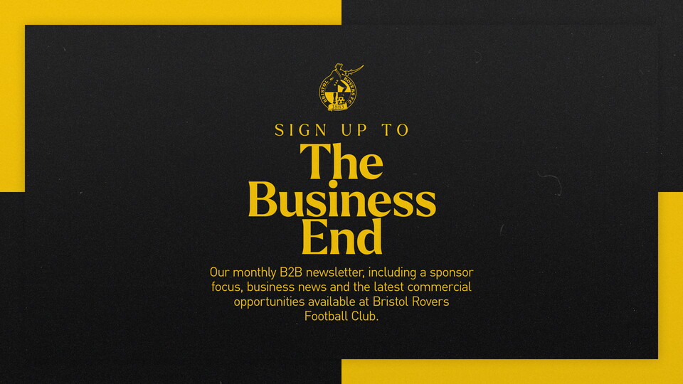 Sign up to the Business End