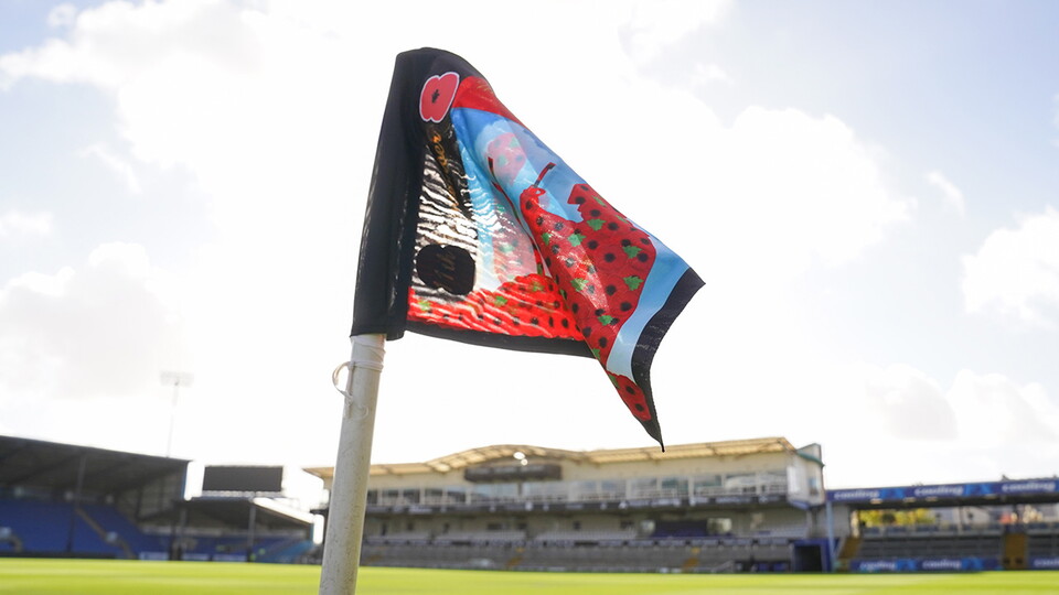Remembrance at Bristol Rovers