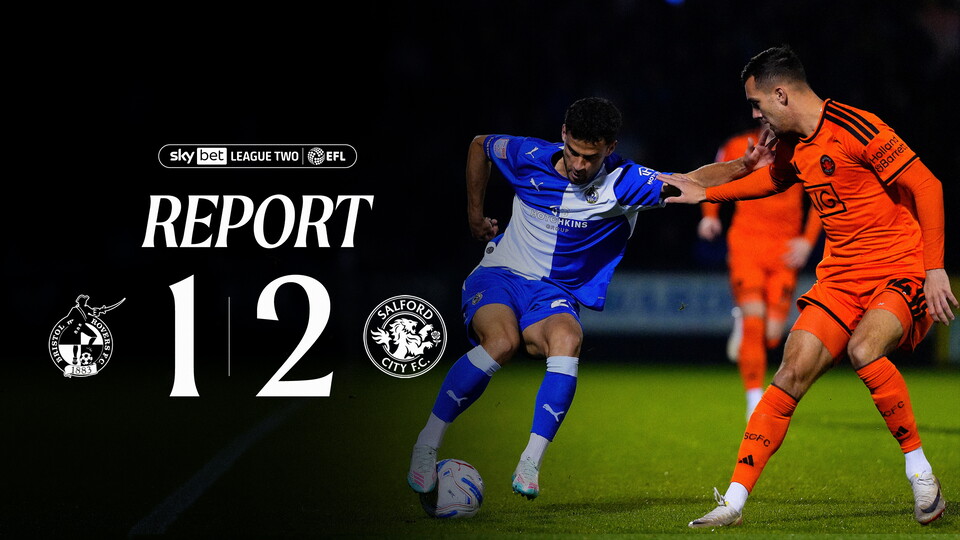 Match report v Salford