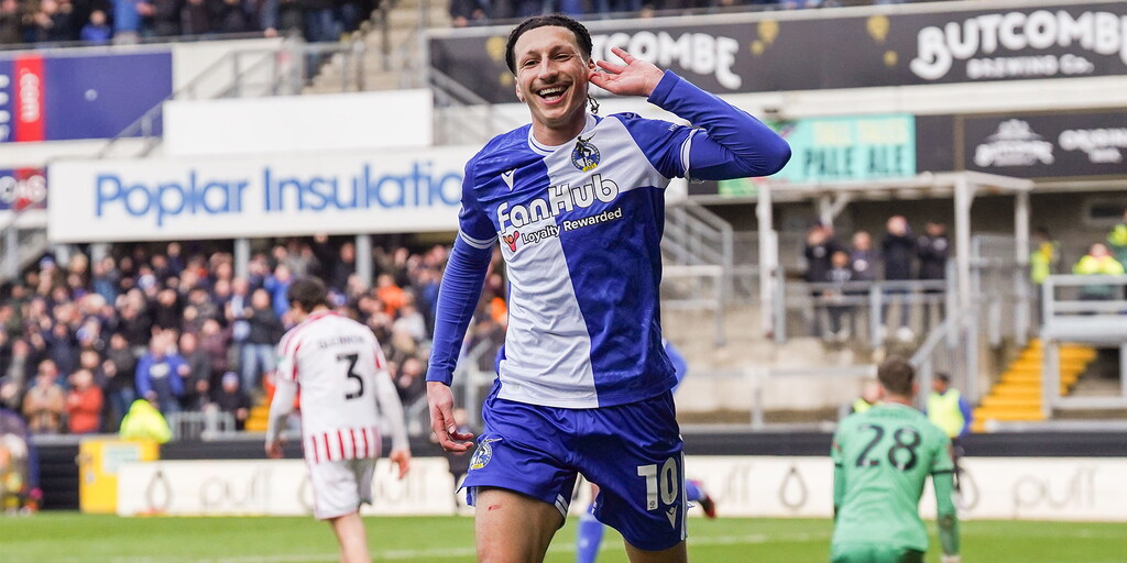 Akhamrich's sensational strike against Newport nominated for Sky Bet League Two Goal of the Month | Bristol Rovers FC