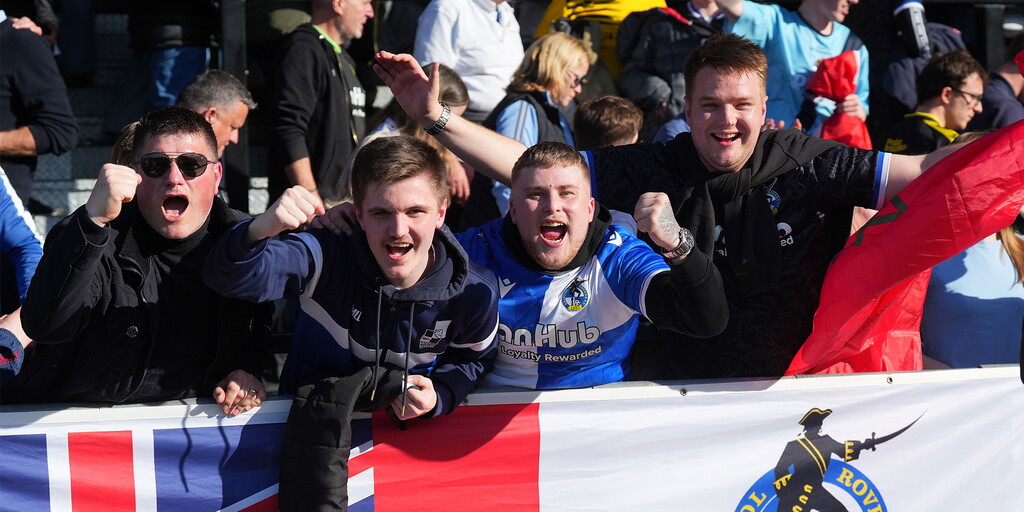 Gallery | The best fan images from Rovers' away victory over Harrogate ...